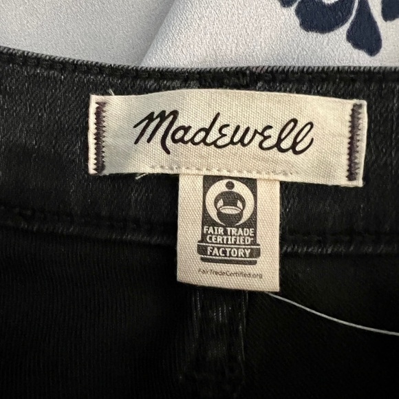 Madewell Black 10" High-Rise Skinny - Size 27 - Picture 8 of 12